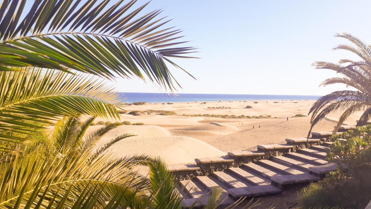 Apartamento Playa del Ingles, 4 min a pie de la playa Maspalomas  Exterior foto